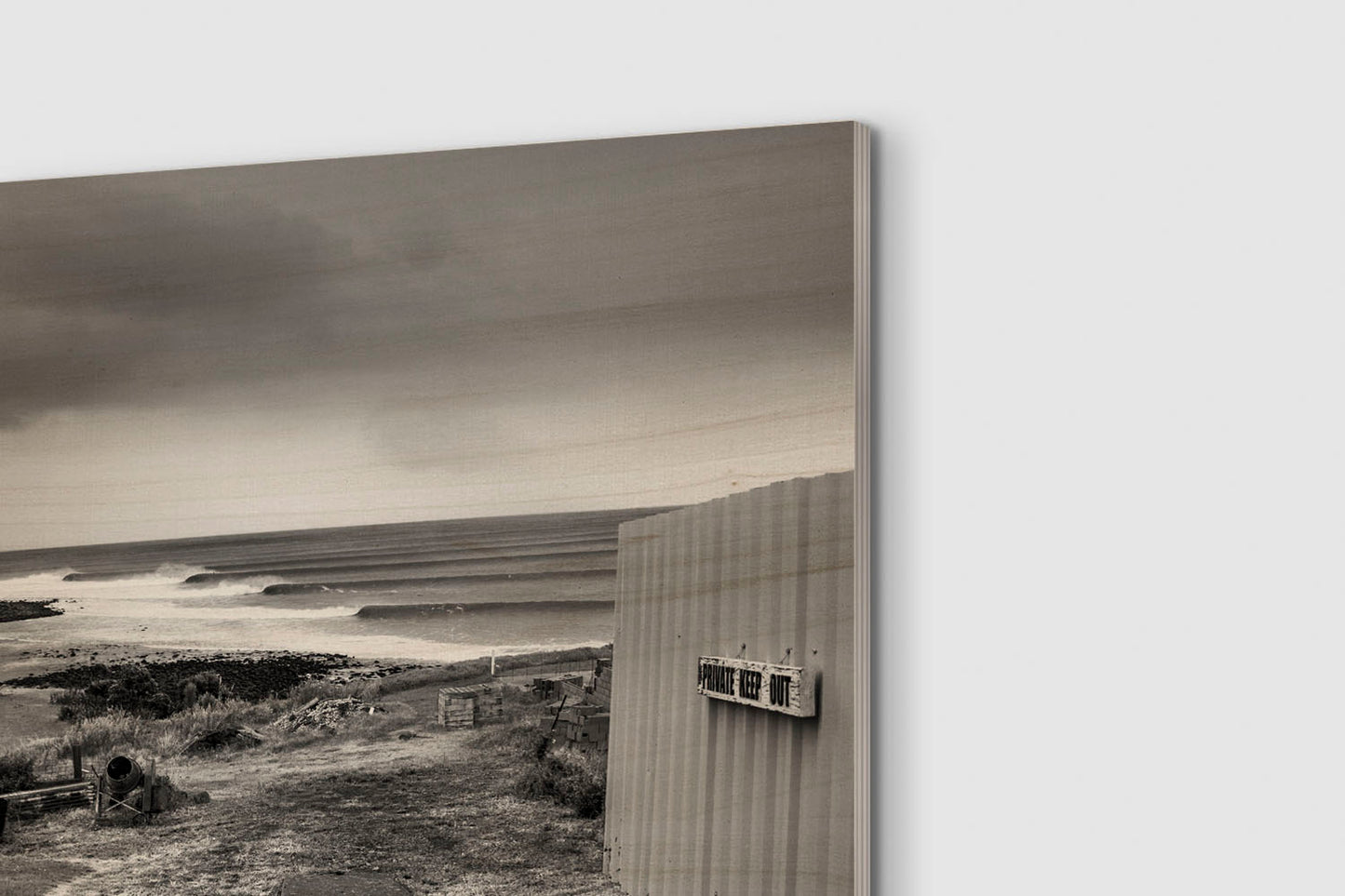 Private Wood Print